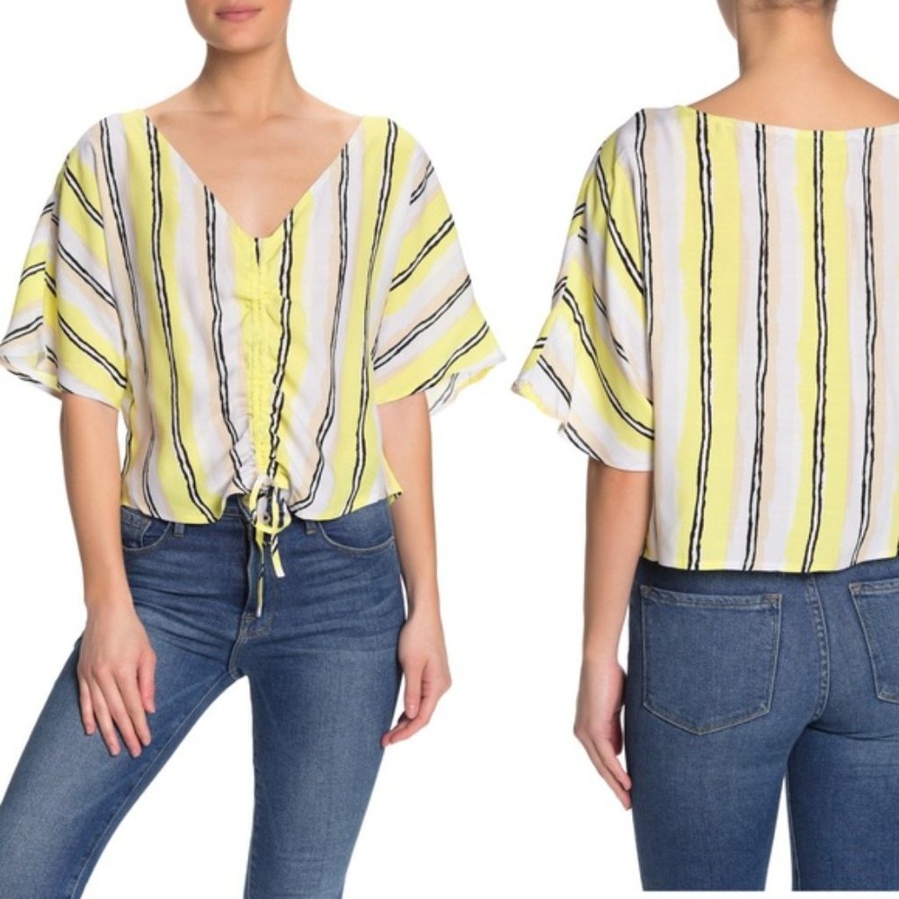 Cupcakes and Cashmere Short Sleeve Crop Top